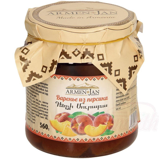 OURS MARKET Morceaux de pêche dans du sirop de sucre