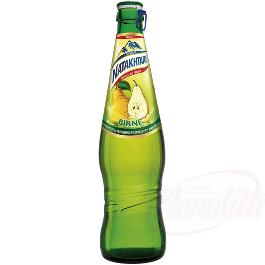 OURS MARKET NATAKHTARI Boisson gazeuse à la poire – limonade géorgienne, douce et fruitée