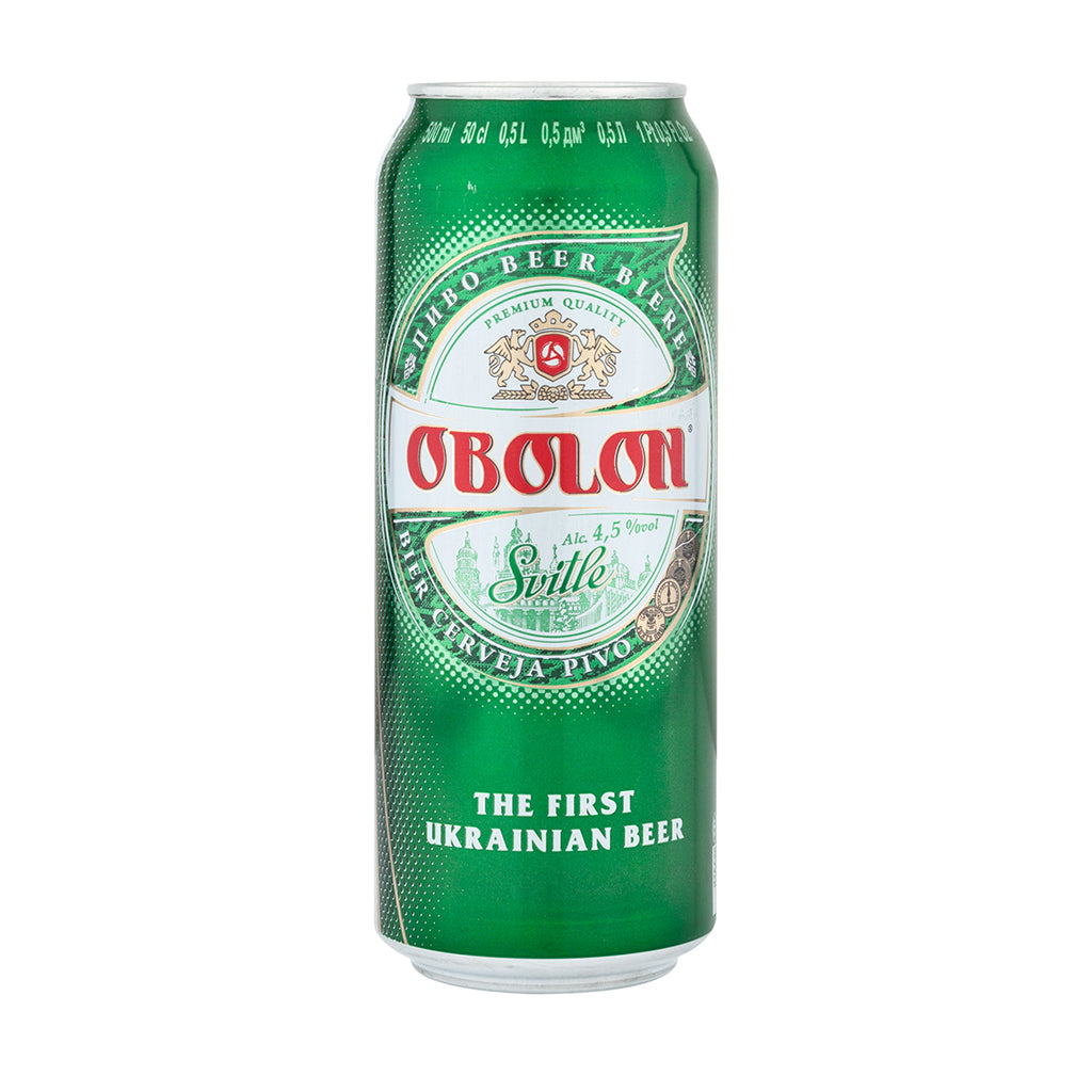 OURS MARKET Obolon Blonde Pasteurisée – lager ukrainienne 4,5% vol.
