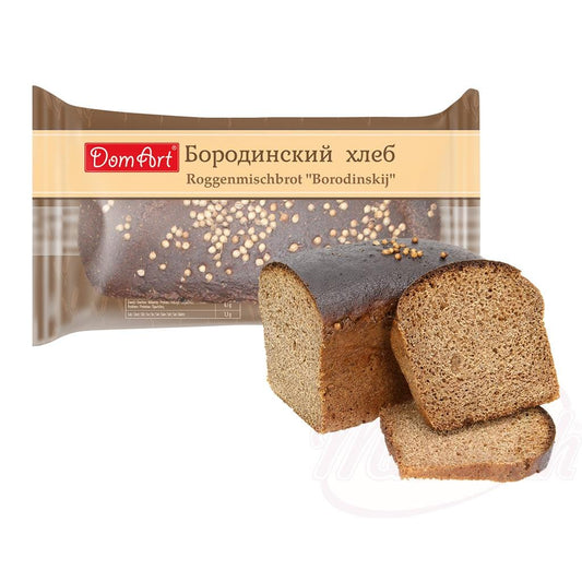 OURS MARKET Pain de seigle et de froment "Borodinskij" à la coriandre