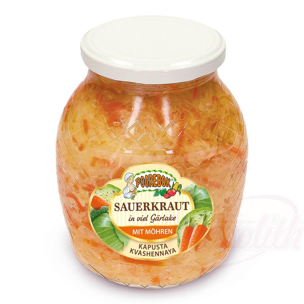 OURS MARKET POGREBOK Choucroute aux carottes – fermentation en saumure généreuse