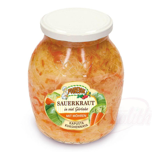 OURS MARKET POGREBOK Choucroute aux carottes – fermentation en saumure généreuse