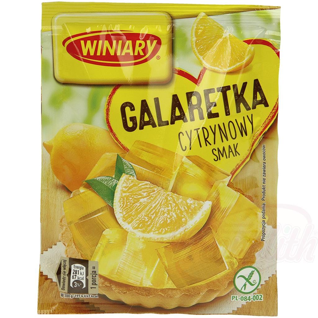 OURS MARKET Poudre pour dessert en gelée au goût de citron