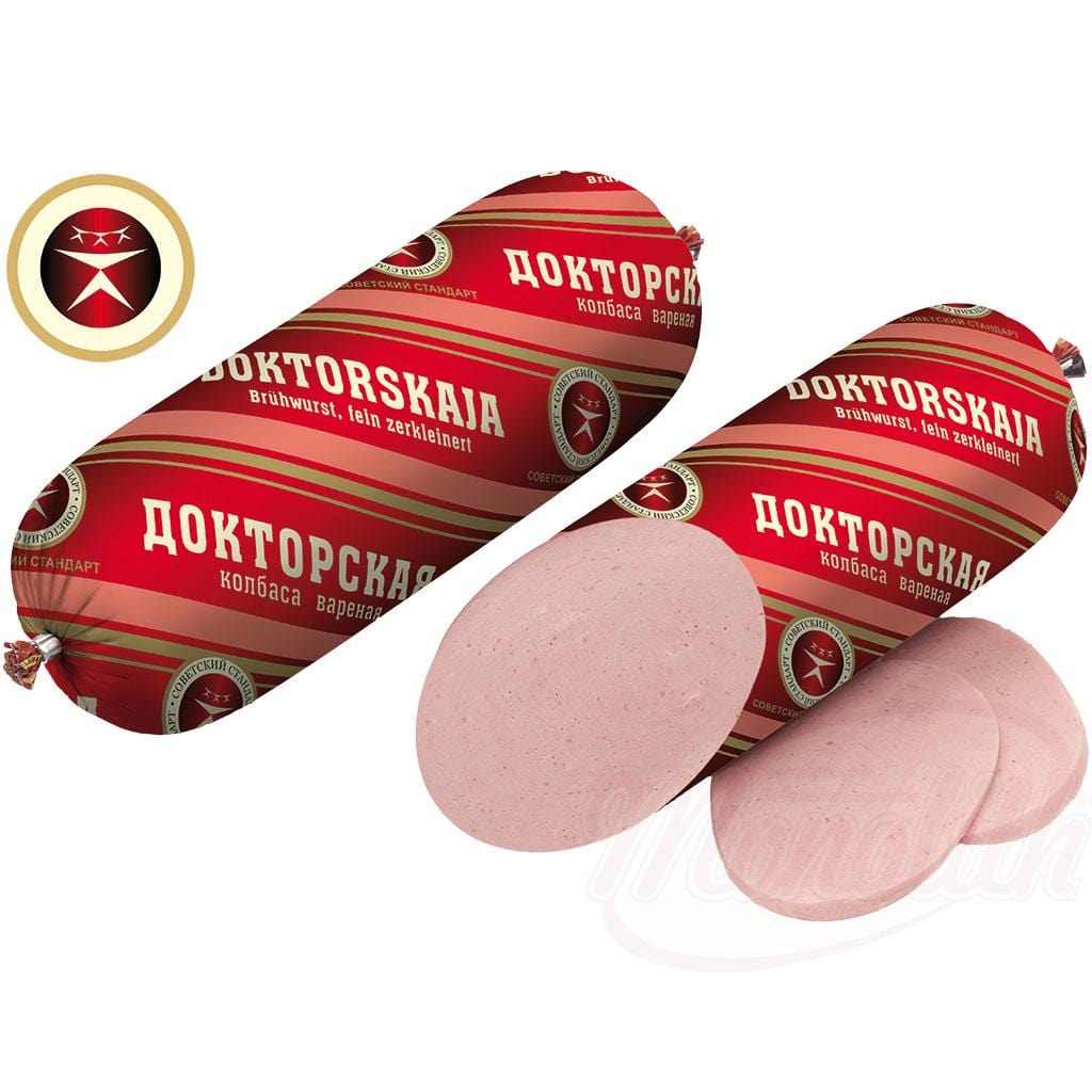 OURS MARKET Riga Standard Saucisse "Doktorskaja" – hachage fin & texture tendre