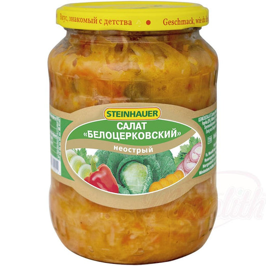 OURS MARKET Salade de légumes "Belozerkowskij" douce