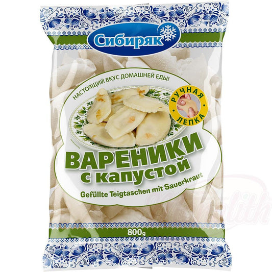 OURS MARKET Sibirjak – Wareniki Artisanaux à la Choucroute Surgelés