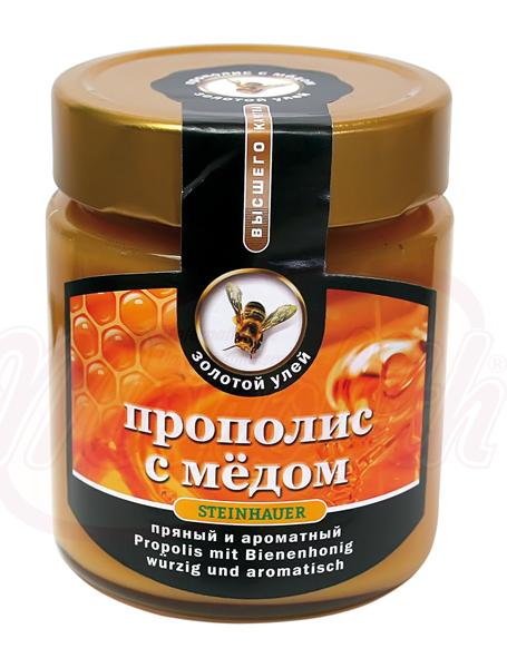 OURS MARKET Steinhauer Miel à la propolis – épicé & aromatique