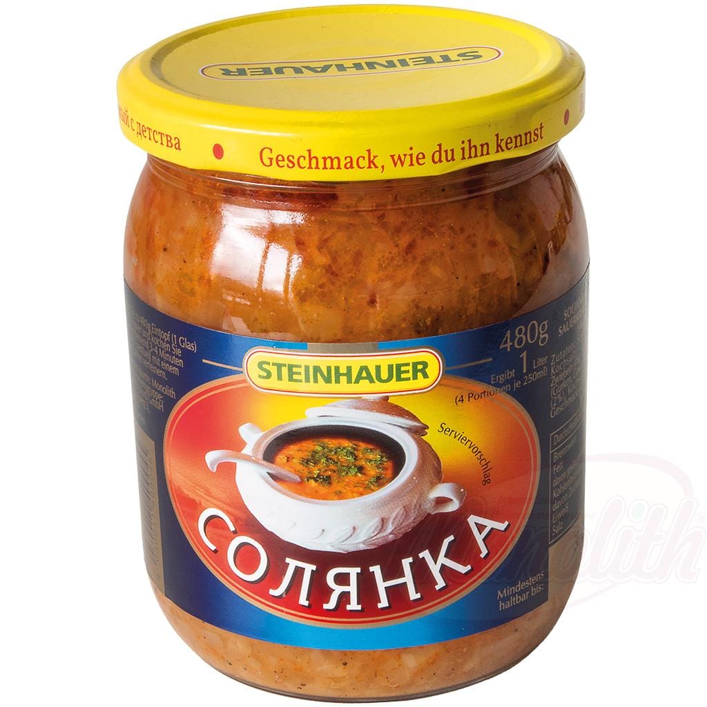 OURS MARKET Steinhauer Potée "Soljanka" – choucroute, légumes & cornichons salés