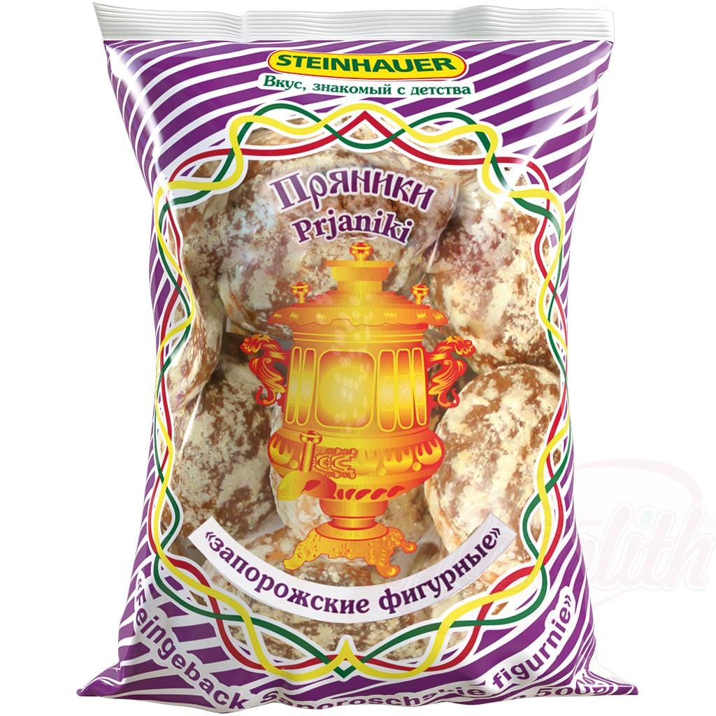 OURS MARKET Steinhauer Saporozhskie figurnie – petits pains d’épices figurines, délicatement épicés