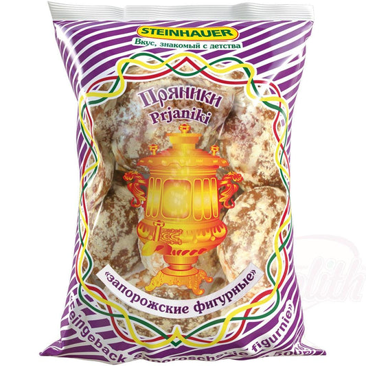 OURS MARKET Steinhauer Saporozhskie figurnie – petits pains d’épices figurines, délicatement épicés