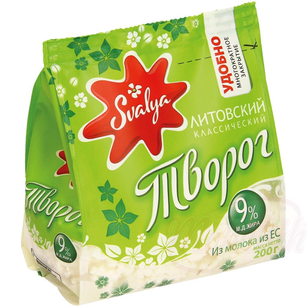 OURS MARKET Svalya Fromage frais en grains 9 % – demi-gras
