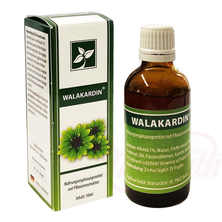 OURS MARKET Teinture Walakardin - Macérat de plantes apaisantes et menthe poivrée, extrait hydroalcoolique 50 ml