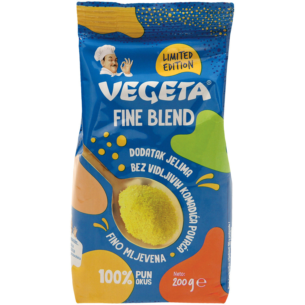 OURS MARKET VEGETA Mélange de condiments finement moulu – assaisonnement tout-en-un pour cuisine du quotidien, 200 g