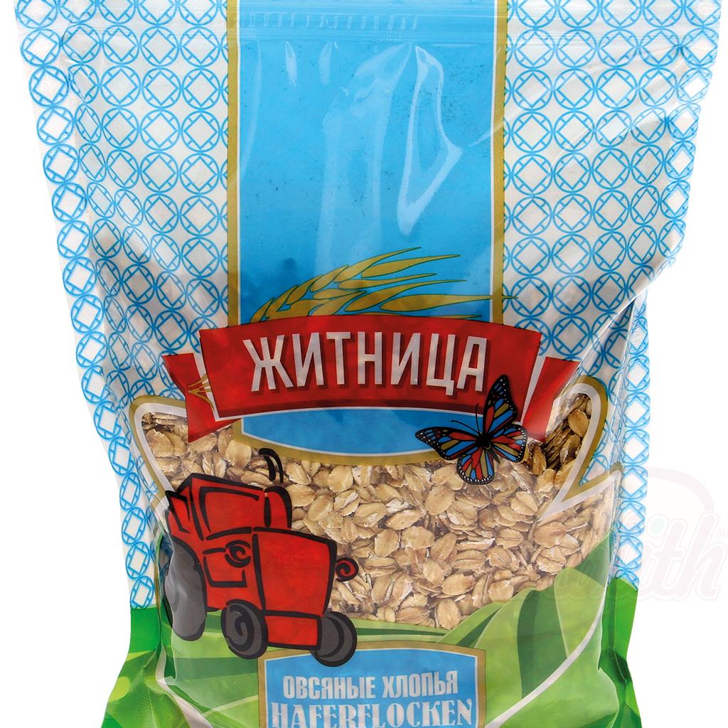 OURS MARKET Zhitniza Flocons d'avoine "HERKULES" – porridge onctueux, cuisson rapide