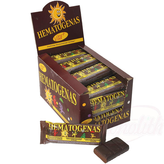 Barre au caramel mou "Hematogen" avec ajout dalbumine - OURS MARKET