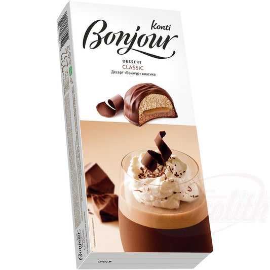 Bonjour Souffle Classik – Sucre Mousseux Toffee & Pâte Brisée en Robe de Cacao