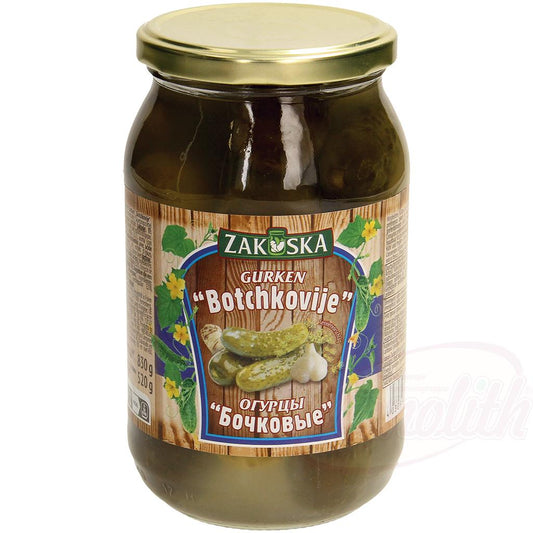 Concombres fermentés à lacide lactique Botschkovije - OURS MARKET