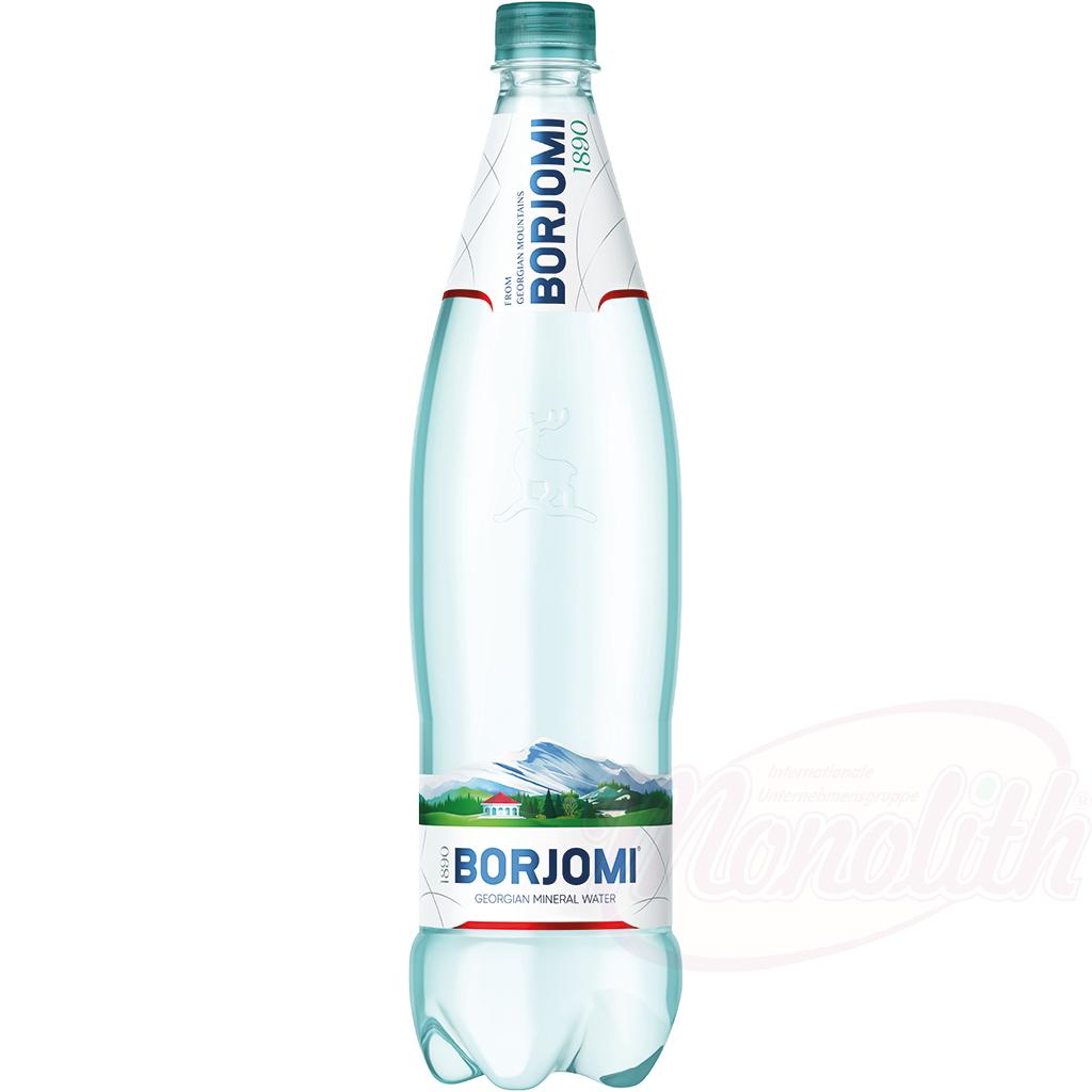 Borjomi Eau minérale naturelle – carbonatée, bouteille PET
