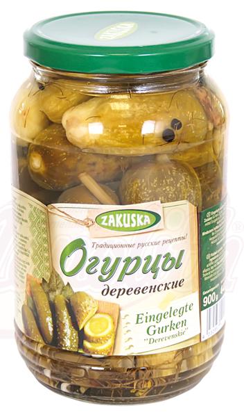 Concombres marinés Derevenskie - OURS MARKET