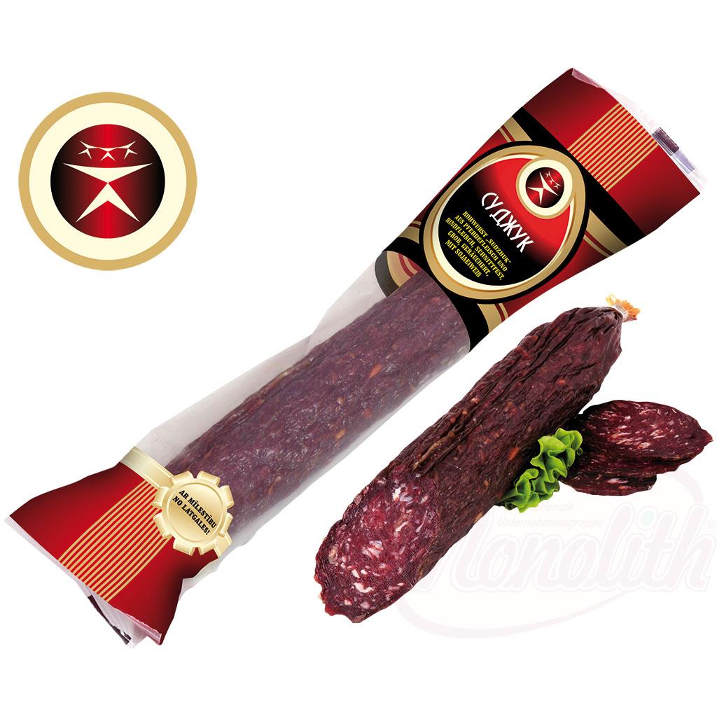 Riga Standard Sudzhuk – cheval & bœuf, sec & fumé