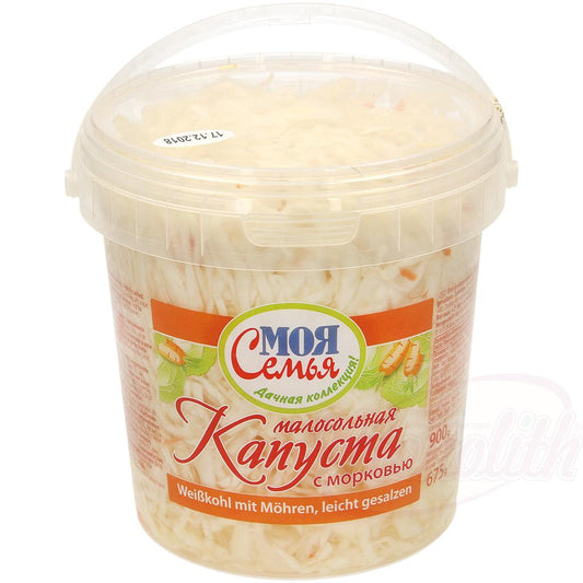Chou blanc fraîchement acidifié avec des carottes - OURS MARKET