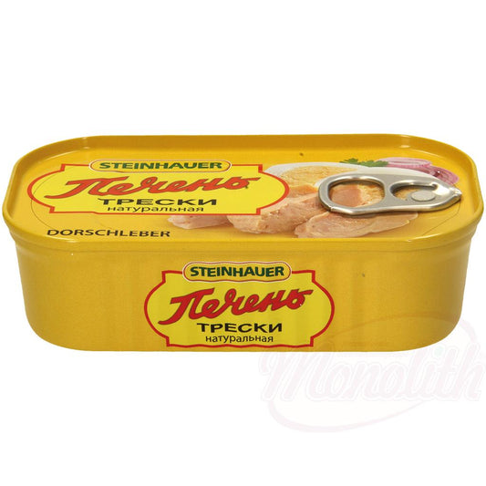 Foie de morue dans son propre jus et huile