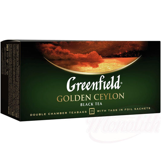 Thé noir de Ceylan "Golden Ceylon" 25 x 2g