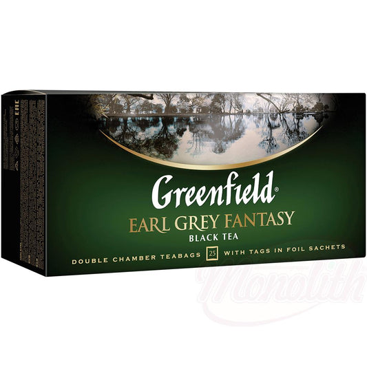Thé noir parfumé - Earl Grey 25 x 2g