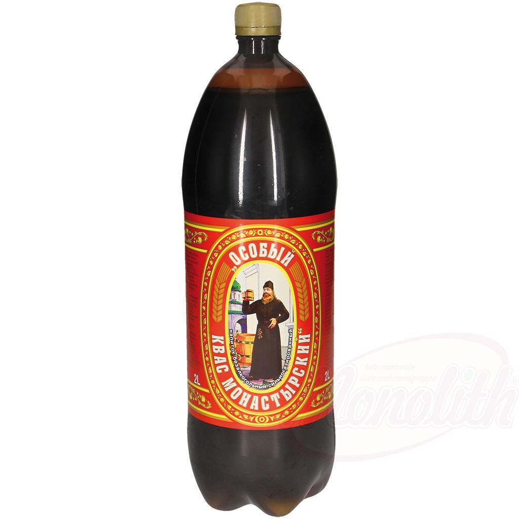Boisson rafraîchissante gazeuse Kwas Monastyrsky Osobyi