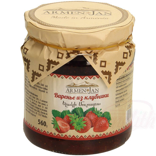 Fraises au sirop de sucre