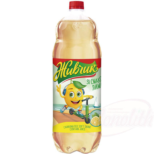 "ZHIVCHIK" Boisson rafraîchissante gazeuse au goût de citron - OURS MARKET