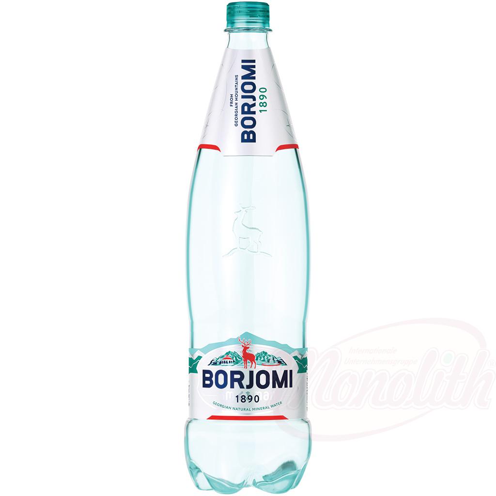 BORJOMI Eau minérale naturelle gazéifiée – bulles vives, minéralité nette